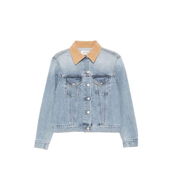 Rohe Blue Jackets - Denim Jackets Women